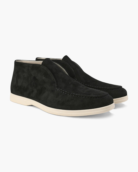 Mocasines altos de ante Old Money